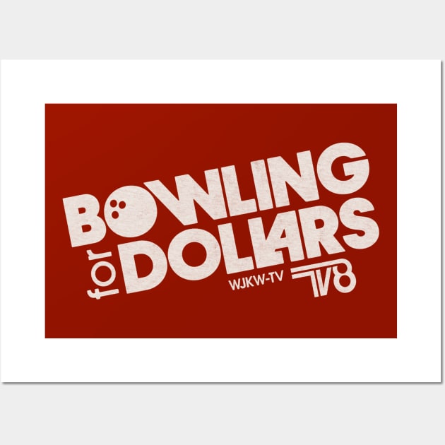 Bowling for Dollars Classic Cleveland TV Wall Art by Turboglyde
